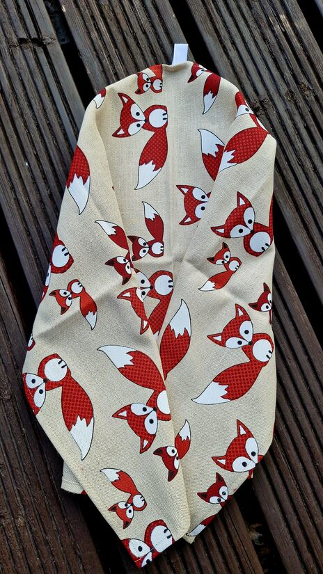 Linu dvielis virtuvei Lapsas