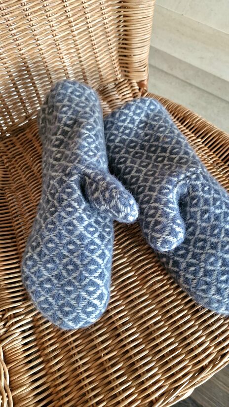 Duraiņi vilnas Zilpelēki M