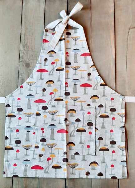 Lina priekšauts bērniem Sēnes