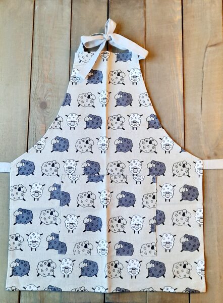 Lina priekšauts bērniem Jaukās aitiņas