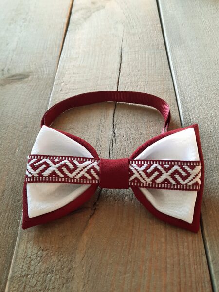 Lina tauriņš mazajiem Sarkanbalts Jumis