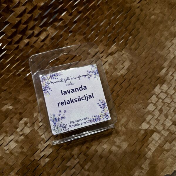 Kausējamais vasks 30g Lavanda Relaksācijai