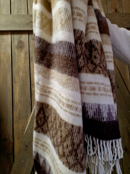 Alpakas vilnas pleds sega 170x210 XL