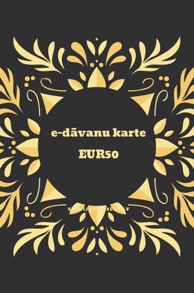 E-Gift card 50 Eur