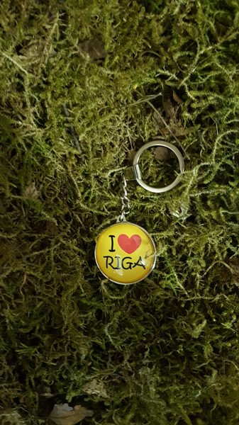 Key bracelet ❤ Riga yellow