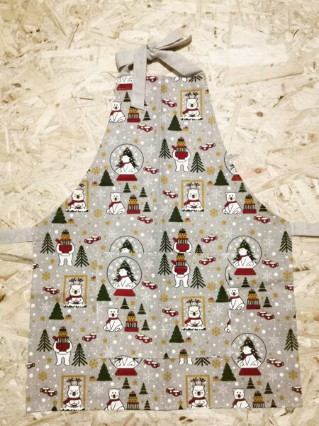 Christmas apron for kids Bears