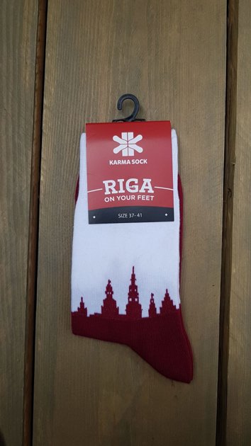Socks "Riga on your feet"