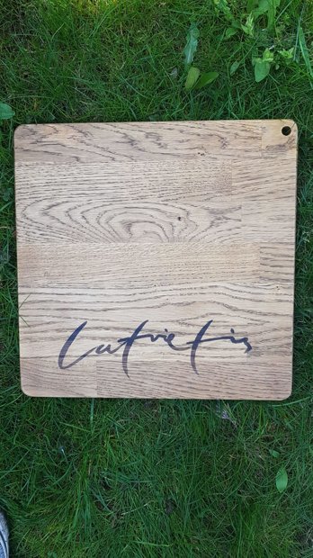 Wooden table board "L:atvian"