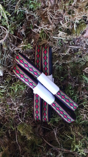 Woven ribbon Latvian ornaments 2m/1cm