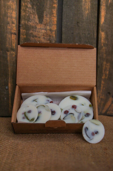 Eco soy wax rounds Ashberries&bilberry 